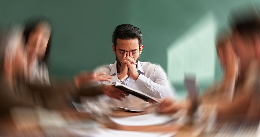 Your Mind Goes Blank